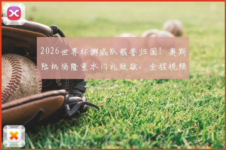 2026世界杯挪威队载誉归国！奥斯陆机场隆重水门礼致敬，全程视频回顾与阵容解析