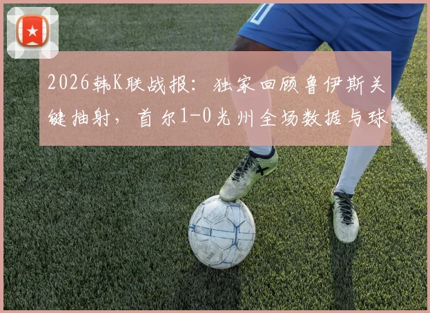 2026韩K联战报：独家回顾鲁伊斯关键抽射，首尔1-0光州全场数据与球员分析